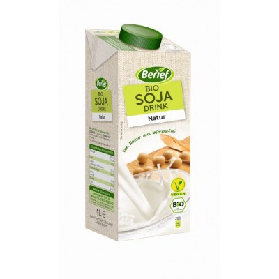 Natural soy drink BERIEF, 1 L